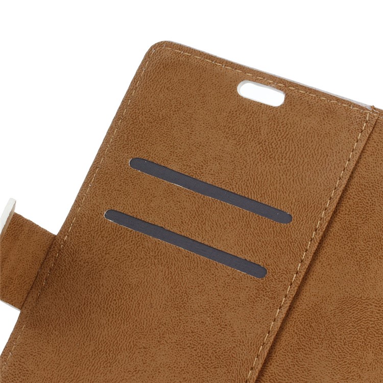 Wallet Leather Case for ZTE Blade V7 Max - Cat and American Flag-7