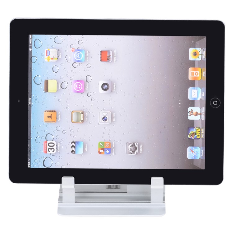 DIY Multifunctional Desktop Charging Cradle Stand Holder for Apple Watch, iPhone iPad Etc. - Silver-15