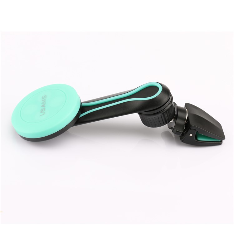 USAMS US-ZJ013 Air Vent Car Magnetic Mount Long Arm Cradle for iPhone 7/7 Plus Etc - Black-3