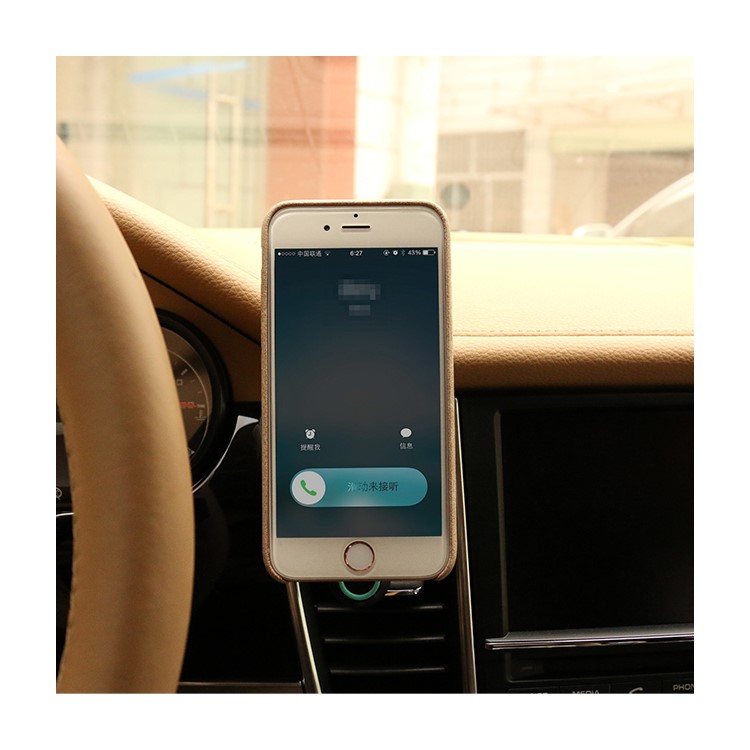 USAMS US-ZJ013 Air Vent Car Magnetic Mount Long Arm Cradle for iPhone 7/7 Plus Etc - Black-6