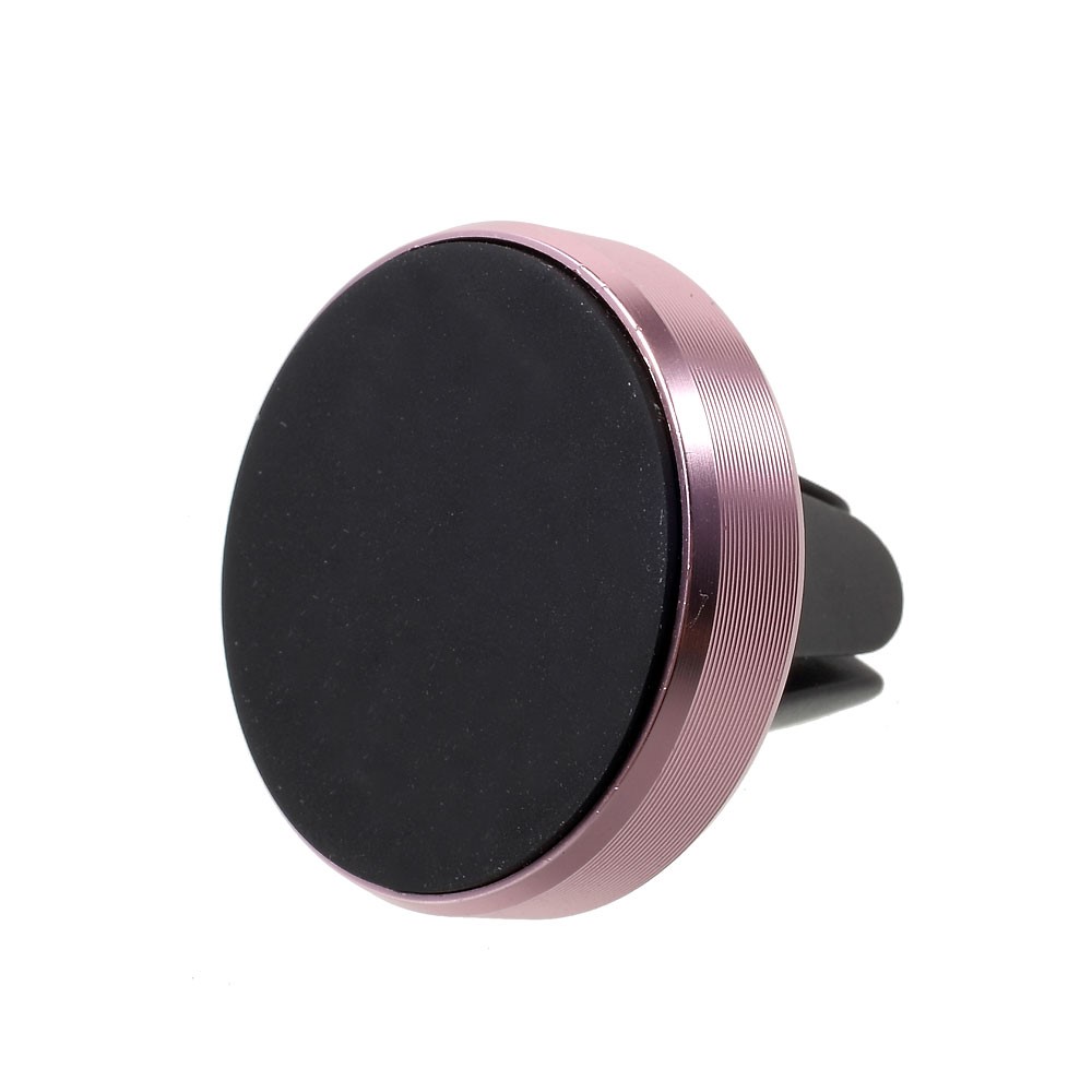 Universal Magnetic Car Air Vent Holder Mount for iPhone 7/ 7 Plus/ Samsung S7 Etc - Rose Gold Color-2