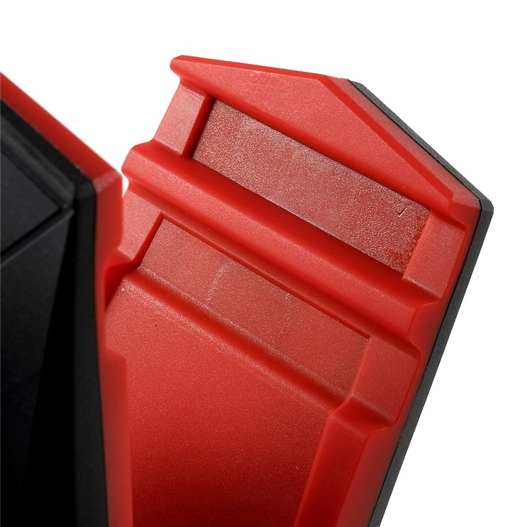 Alligator Clip Design Desktop Car Mount Support Pour Iphone Samsung Sony Huawei, Etc. - Rouge-8