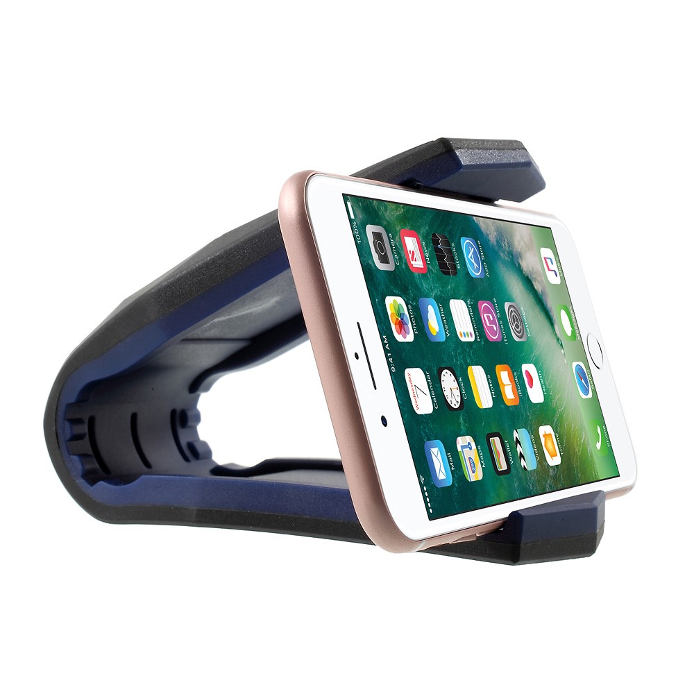 Universal Vehicle Mounted Mobile Scaffold Alligator Clip Stand for iPhone Samsung Sony Huawei etc - Blue-4
