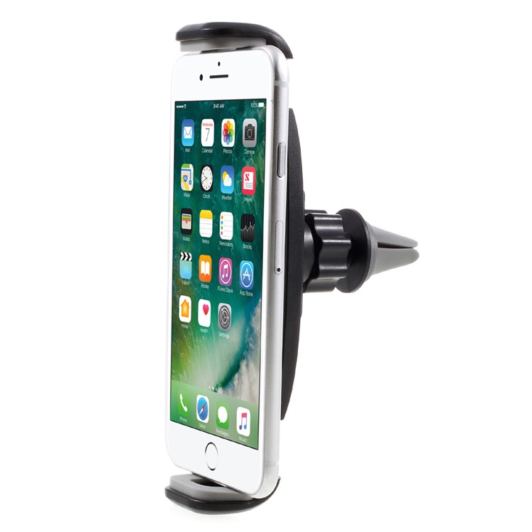 Universal Car Mount Cradle Air Vent Holder for iPhone iPad mini Samsung, Width: 10.5- 17.5cm-5