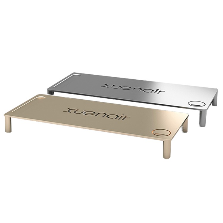 Universal Aluminum Alloy Stand for iMac Macbook Moniter Notebook - Silver Color-5