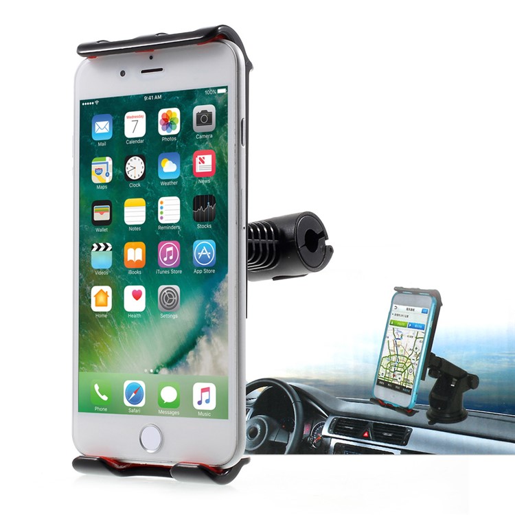 046 Universal Rotary Bicycle Bike Handlebar Mount Holder for iPhone Samsung Etc-1