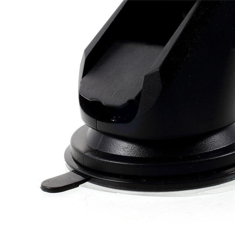 Universal Suction Cup Telescopic Pole Rotary Car Mount Holder, Clamp Width: 11.5 - 20cm - Black-11