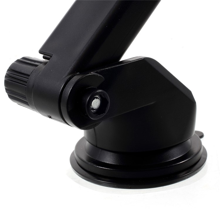 Universal Suction Cup Telescopic Pole Rotary Car Mount Holder, Clamp Width: 11.5 - 20cm - Black-10