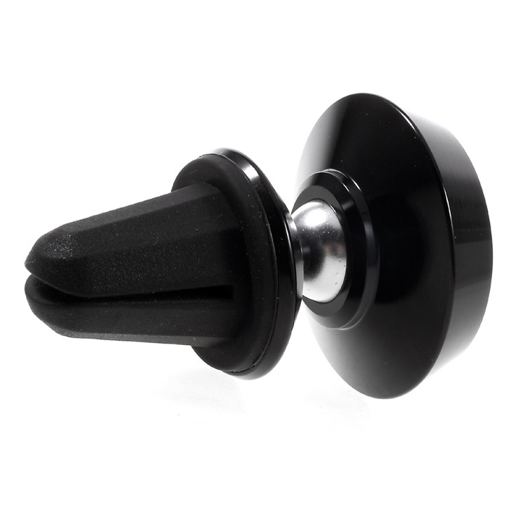 VORSON Portable Magnetic Car Air Vent Mount Phone Holder for iPhone Samsung Etc - Black-2