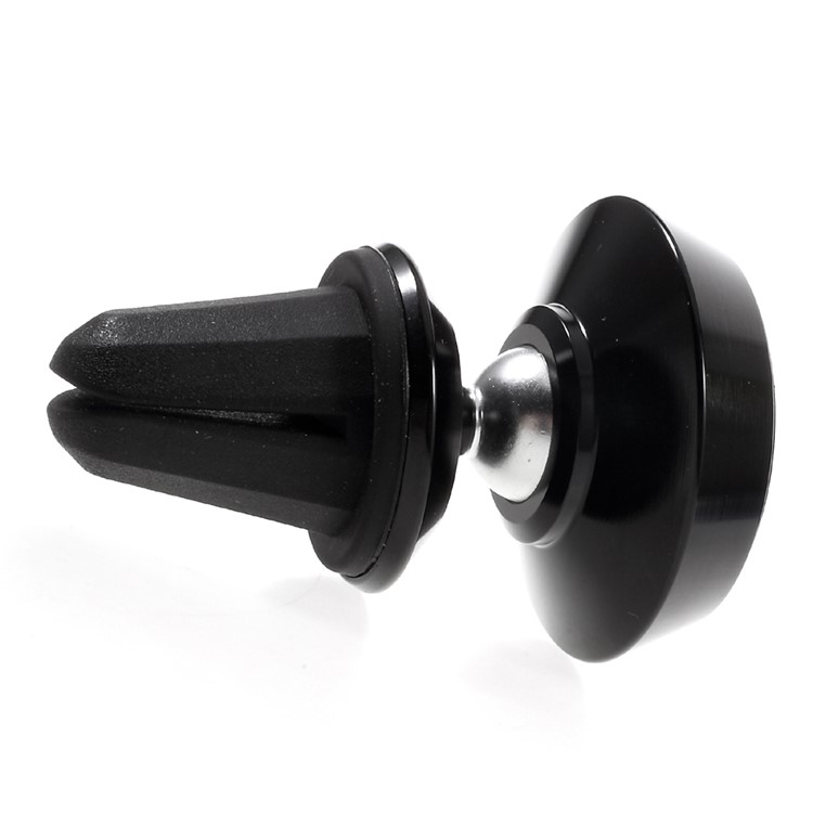 VORSON Portable Magnetic Car Air Vent Mount Phone Holder for iPhone Samsung Etc - Black-3