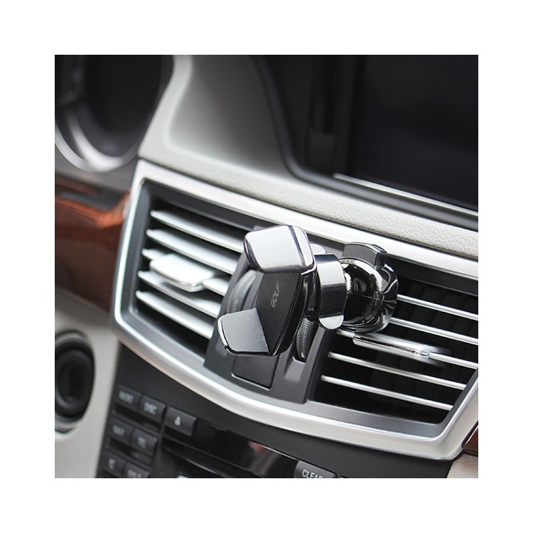 GOLF CH05 Car Air Vent Mount Air Outlet 360 Degree Rotary Phone Holder for iPhone 7, Width: 5.6-8cm - Black-4