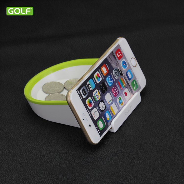 GOLF CH08 Mini Desktop Phone Holder Stand Dustpan Style for iPhone Samsung Huawei Etc-2