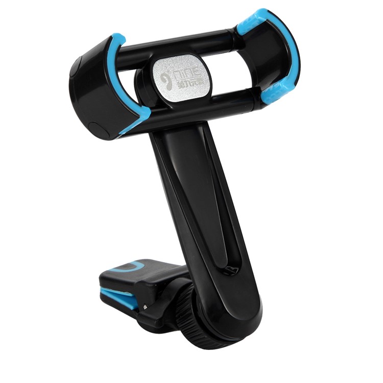 D9ELEMENT Universal Rotary Car Air Vent Mount Mobile Phone Holder for Phone under 5.5 inch - Blue-2