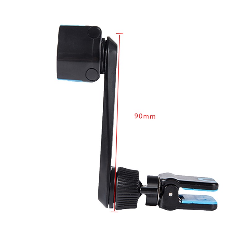 D9ELEMENT Universal Rotary Car Air Vent Mount Mobile Phone Holder for Phone under 5.5 inch - Blue-3