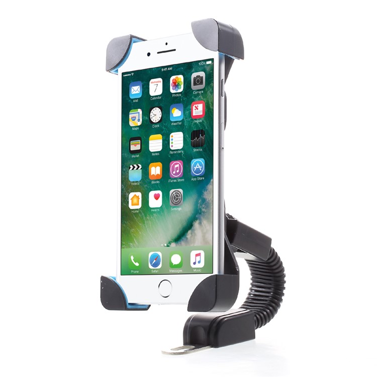 JS-030 Motorcycle Rearview Mirror Mount Holder Cradle for Mobile Phone/iPad/GPS-7