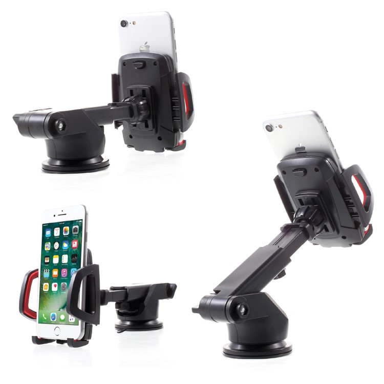 Universal Suction Cup Mobile Phone Car/Desktop Mount Holder Adjustable Clamp Stand-1
