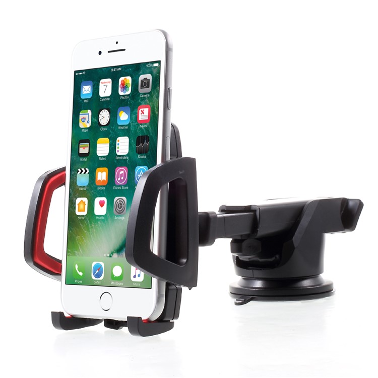 Universal Suction Cup Mobile Phone Car/Desktop Mount Holder Adjustable Clamp Stand-2