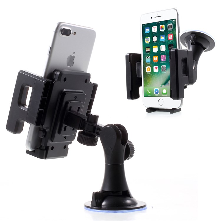 2-in-1 Practical Car Windshield and Air Vent Phone Mount Holder Cradle-1