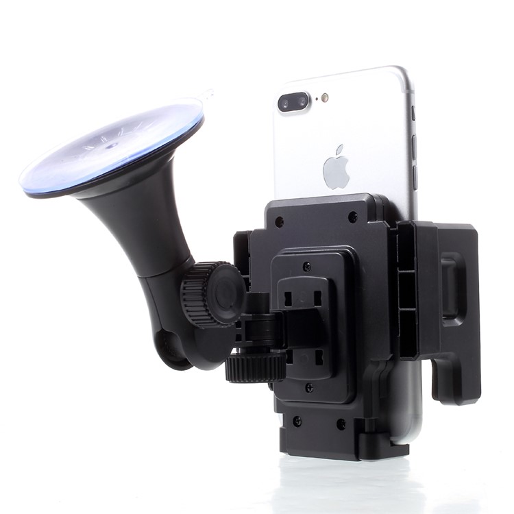 2-in-1 Practical Car Windshield and Air Vent Phone Mount Holder Cradle-4