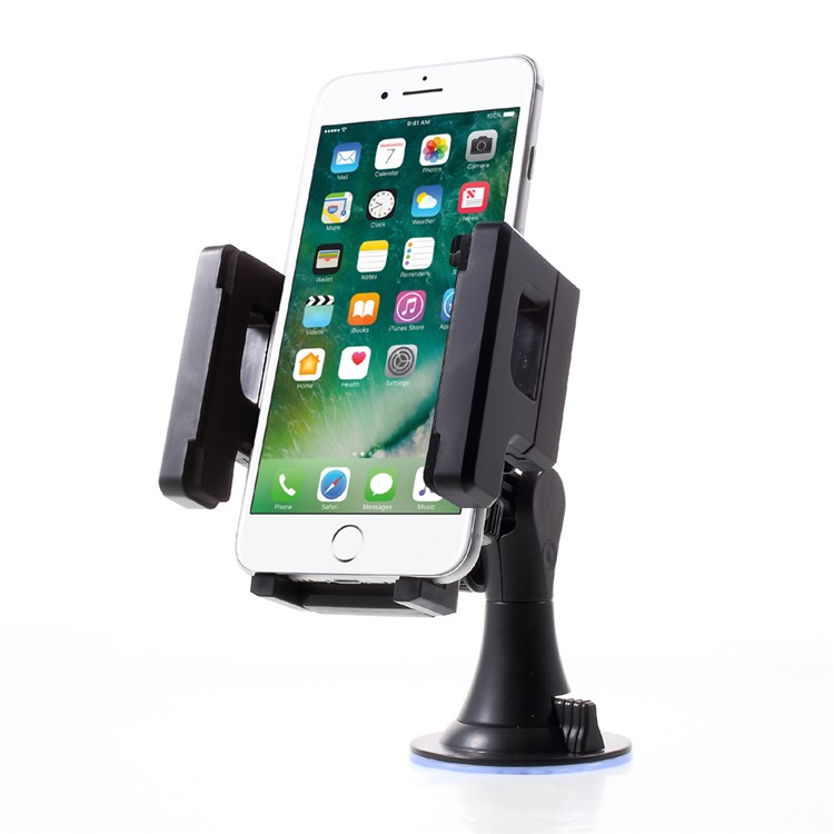 2-in-1 Practical Car Windshield and Air Vent Phone Mount Holder Cradle-5