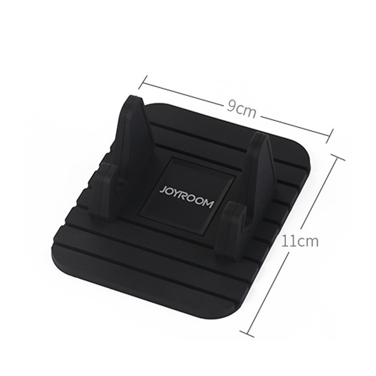 JOYROOM Universal Silicone Desktop Car Mount Stand (ZS119) for iPhone Samsung - Black-2