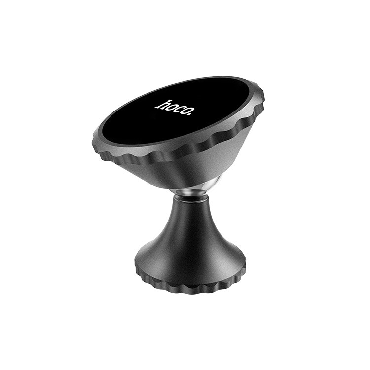 HOCO CA9 Magnetic Metal Vehicle Universal Mobile Mount Holder - Black-1
