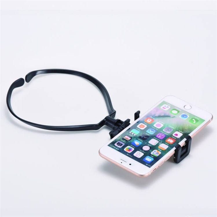 Creative Phone Holder Hands-free Self-timer Bracket for iPhone 7 Plus, Phones under 6 inch - Black-2