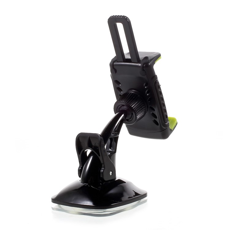 D9ELEMENT ZH125 Universal Suction Cup Rotary Car Mount Holder with Built-in Aroma Stick Hole - Green-9