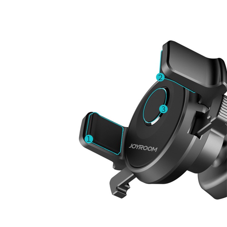 JOYROOM ZS127 Car Air Vent Mobile Phone Mount Holder with Rotation Design for iPhone 7 Plus / 7 Etc - Black-10