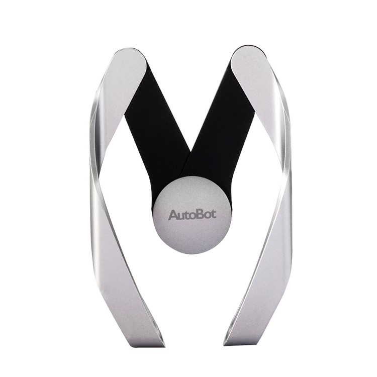 AUTOBOT M Style Car Air Vent Phone Mount Holder for iPhone 7 Plus / Samsung Galaxy S7 Etc - Silver-2
