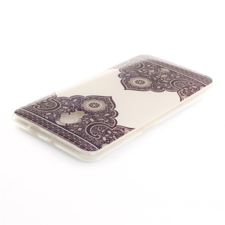 Patterned IMD TPU Mobile Cover for ZTE Blade V7 - Symmetrical Pattern-5
