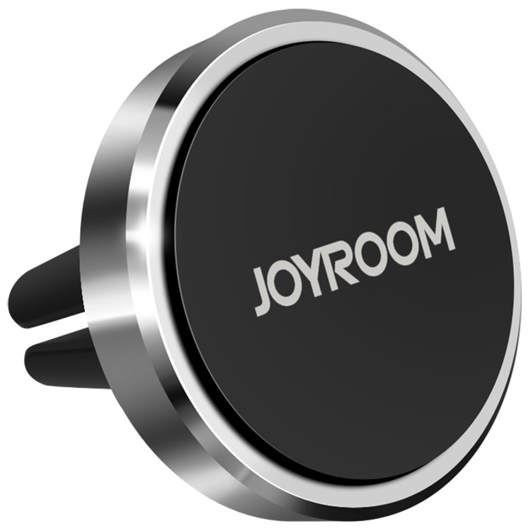 JOYROOM Universal Magnetic Mobile Mount Holder + Ring Grip Stand - Silver Color-2