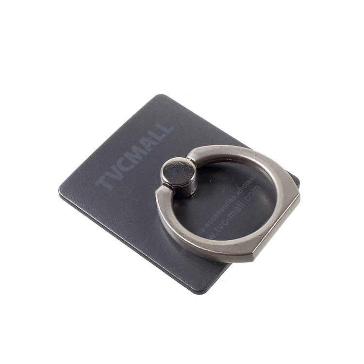 TVCMALL Universal Finger Griff Ring Halter Telefon Mount 360 Grad Rotary Metall Ring Halterung - dunkel grau-6