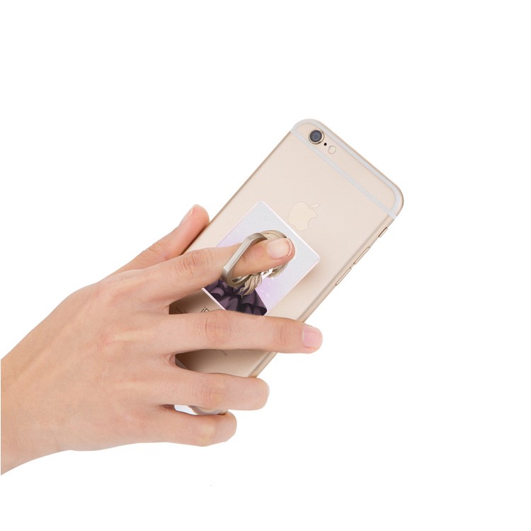 Cartoon Girl Finger Ring Grip Stand 360 Degree Rotation for iPhone Samsung Cellphone - Style B-3