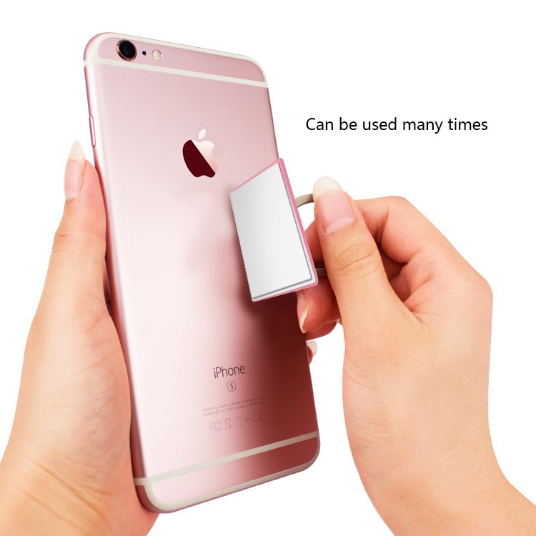 Cartoon Girl Finger Ring Grip Stand 360 Degree Rotation for iPhone Samsung Cellphone - Style B-7