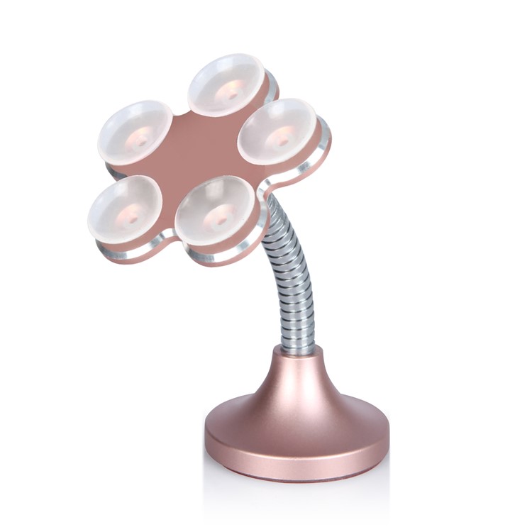 Gecko Claw Suction Cup Car Mount Phone Holder for iPhone, Samsung, Huawei Etc. - Rose Gold-1