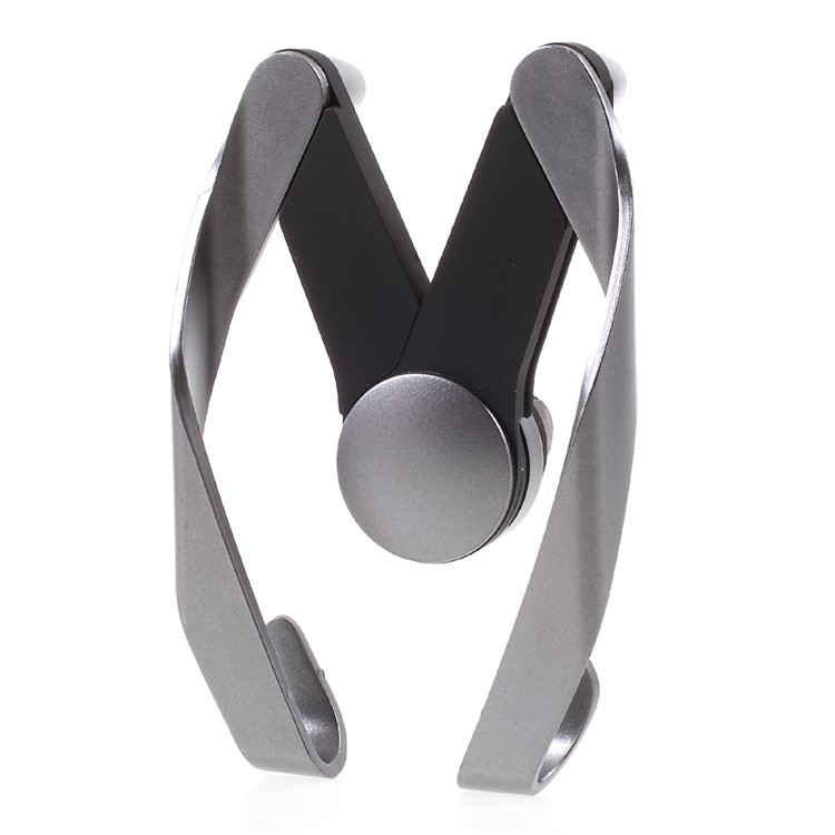 Universal M Style Car Air Vent Phone Mount Holder for iPhone 7 Plus / Samsung Galaxy S8 Etc - Silver-2