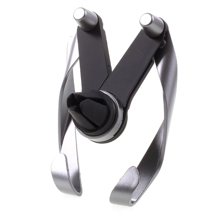 Universal M Style Car Air Vent Phone Mount Holder for iPhone 7 Plus / Samsung Galaxy S8 Etc - Silver-5