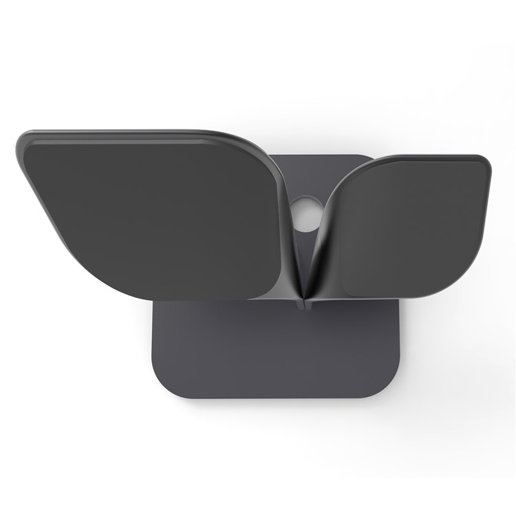 Nano Micro Suction Bracket Aluminum Alloy Desktop Stand for Apple Watch, iPhone, Samsung etc. - Black-4