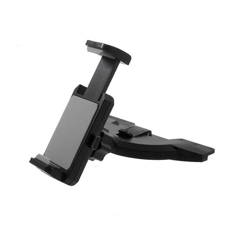 Universal Mini CD Slot Car Mount Holder Cradle para iPhone 7 Plus / Samsung Galaxy C9 Pro, largura: 55-85mm (H96)-6