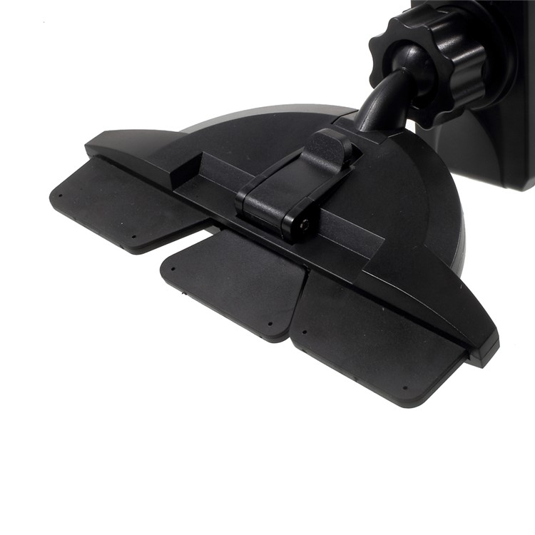 Universal Mini CD Slot Car Mount Holder Cradle para iPhone 7 Plus / Samsung Galaxy C9 Pro, largura: 55-85mm (H96)-8