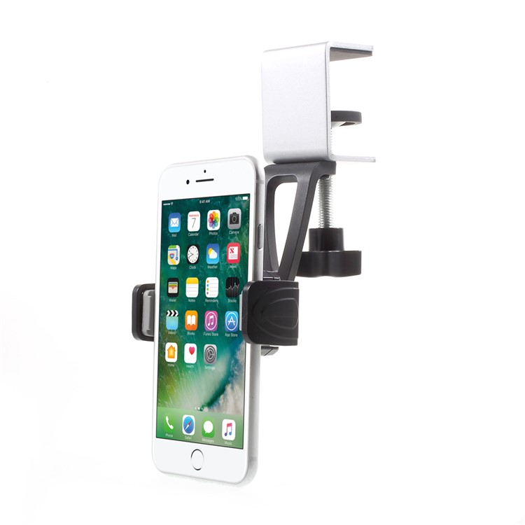 H99 Kitchen Cabinet Desktop Mobile Phone Mount Holder for iPhone 7 Plus / Samsung Galaxy C9 Pro - Style 1 / Width: 55-85mm-6