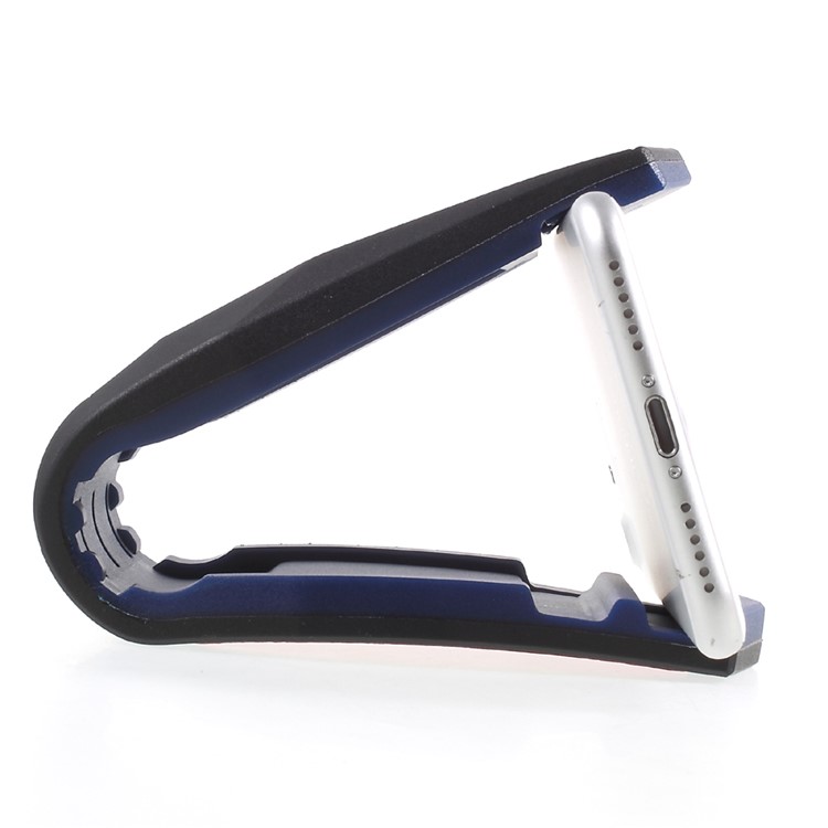 XO Alligator Clip Vehicle-mounted Mobile Holder - Blue-5