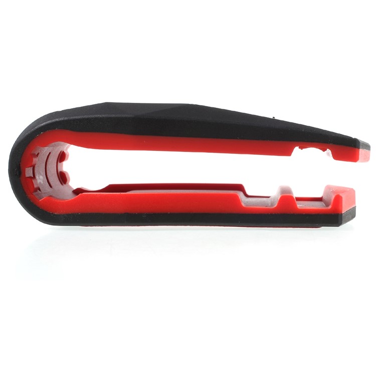 XO Alligator Clip Car Mounted Mobile Phone Holder - Red-3