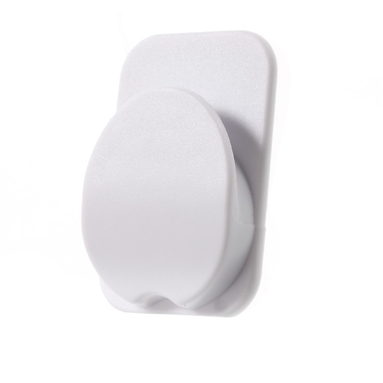 CMZWT Rotary Metal Ring Hook Universal Phone Holder Smartphone Mount - White-6