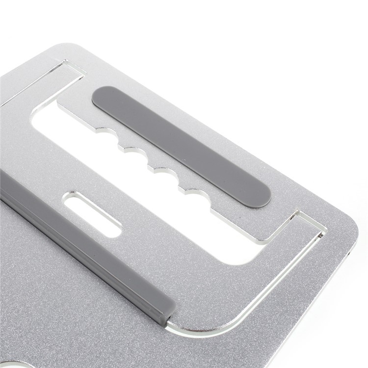 Aluminum Alloy Tablet Notebook Desktop Stand Mount for iPad Pro/Samsung Tab A 7.0 Etc - Silver-4