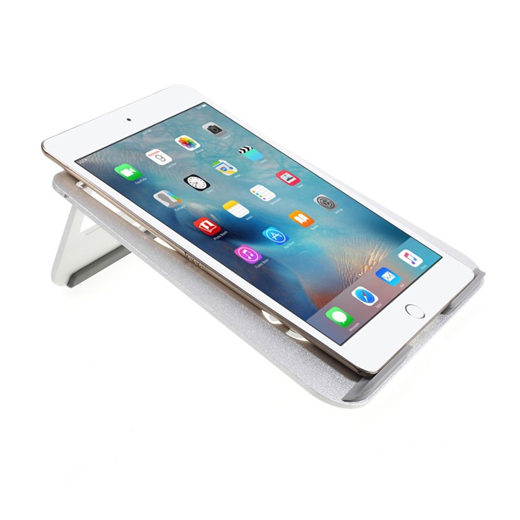 Aluminum Alloy Tablet Notebook Desktop Stand Mount for iPad Pro/Samsung Tab A 7.0 Etc - Silver-8