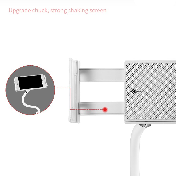 JOYROOM ZS131 Universal Goosneck Lazy Man Desktop Smartphones Tablet Holder - Silver-6