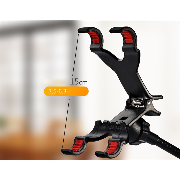 JOYROOM ZS130 Microphone 360 Adjustable Gooseneck Arm Stand with Phone Holder Kit for Studio Broadcast-3