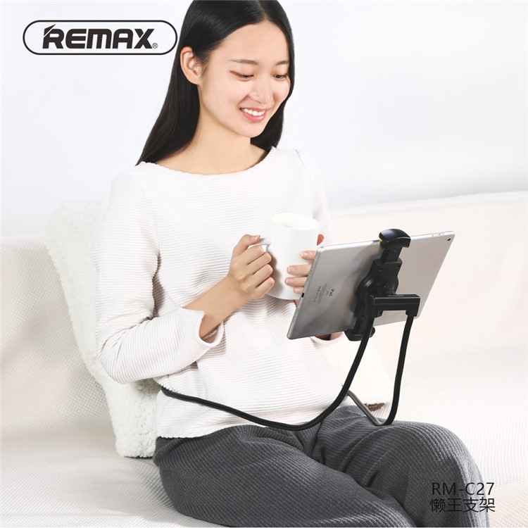 REMAX Flexible Neck / Waist Hanging Holder for Smart Phone /Tablet Desktop Mount Holder Stand-3